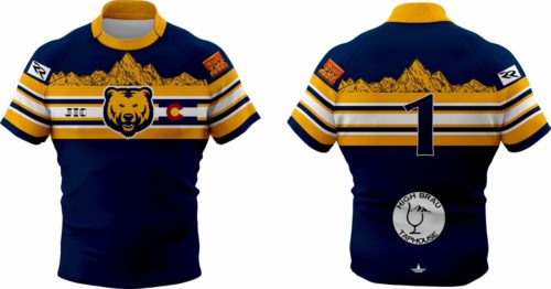 UNC Bears blue playing jersey