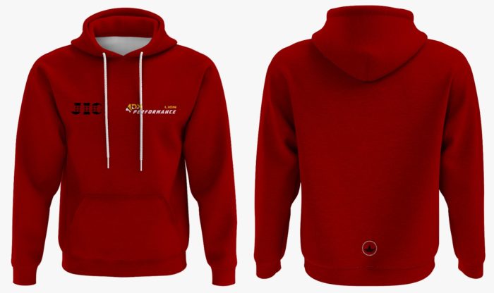 Lion Red Hoodie