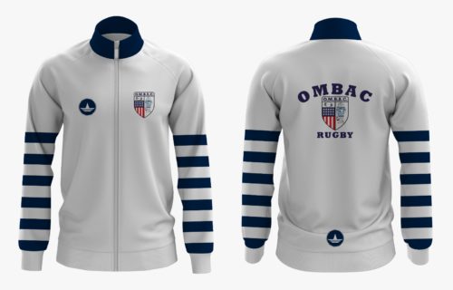 OMBAC White track top
